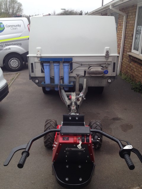 MUV Trailer Mover with 2,000Kg twin axle trailer